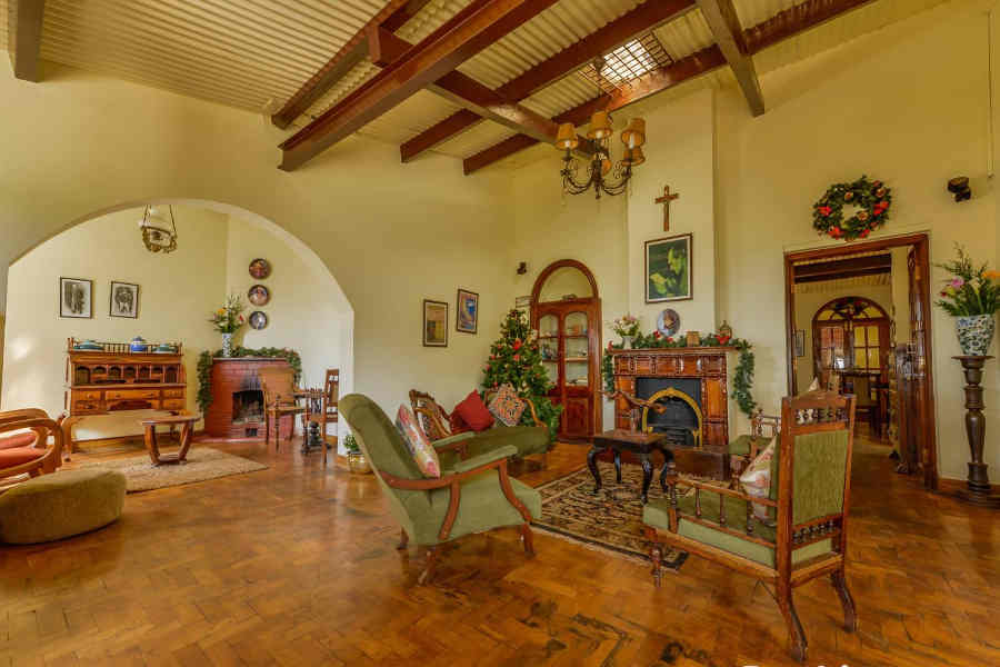 Living room at Holiday Mansion On Tiger Hill Road