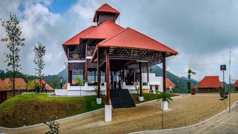 Front view at Jungle Resort near Mudumalai