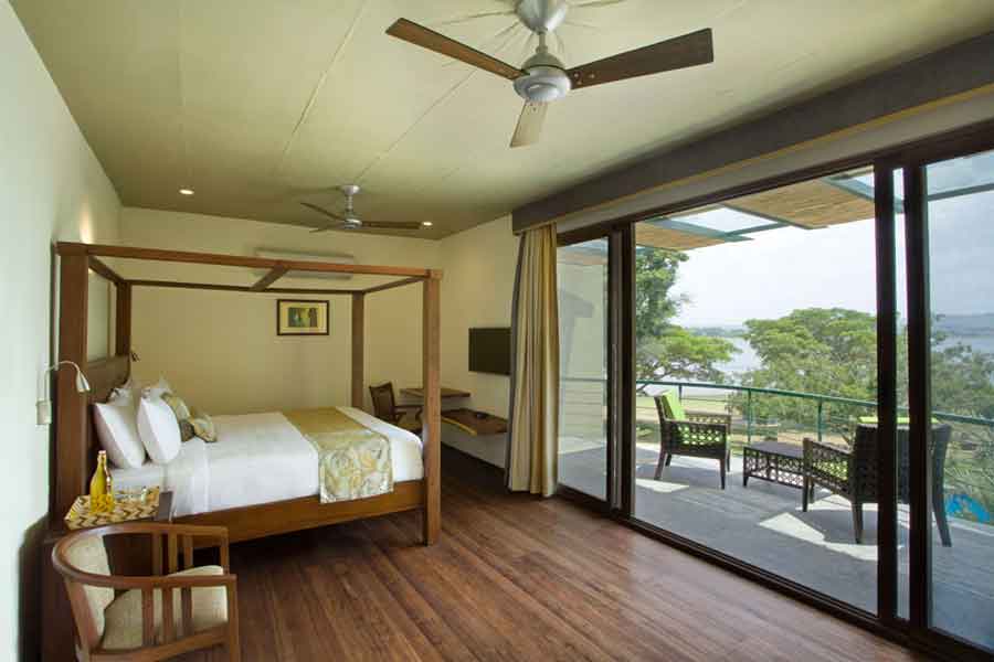 Bedroom view at Wildlife Resort At Karapura