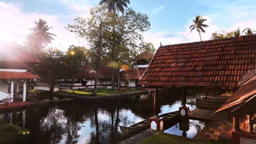 Beautiful lake view at Coconut Lagoon – CGH Earth Hotel at Kumarakom