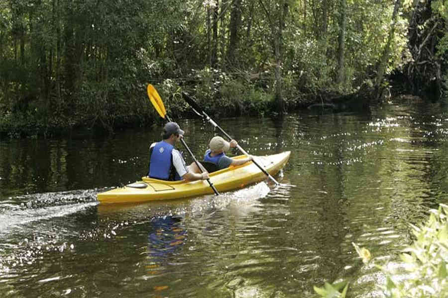 Kayaking