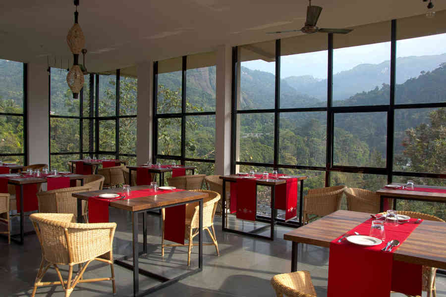 Restaurant in Elegant Resort in Idukki