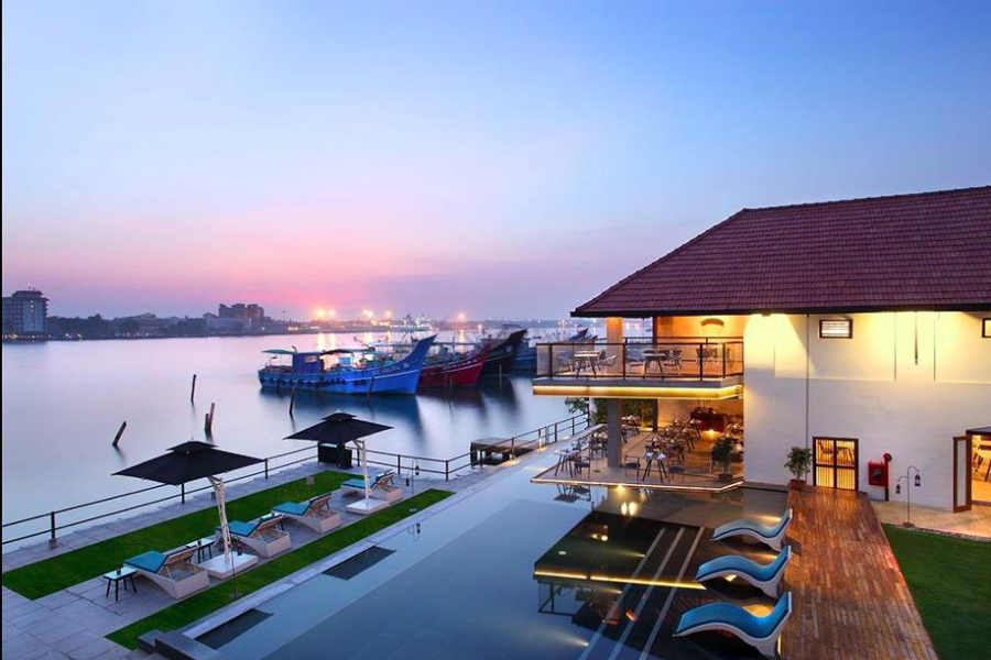 Swimming Pool at the Waterfront Stay at Fort Kochi