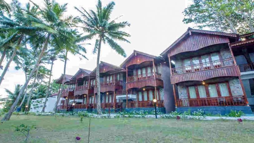 Exterior of the Luxury Beach Resort In Neil Island