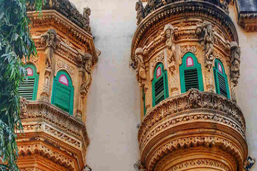 Windows of the Heritage Homestay in Kutch