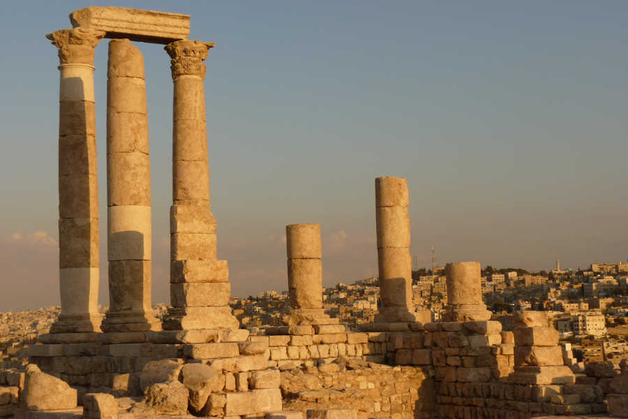 Citadel Hill Amman Jordan Holiday