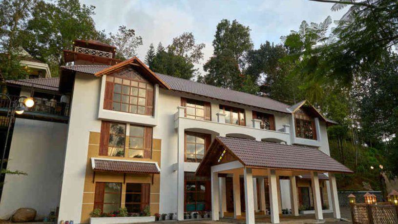 Exterior of the Exquisite Hideaway In Munnar