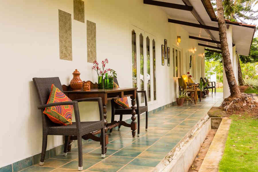 Verandah at the Boutique Stay Near Bandipur National Park