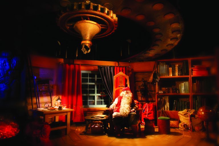 Meet Santa Claus at his Office