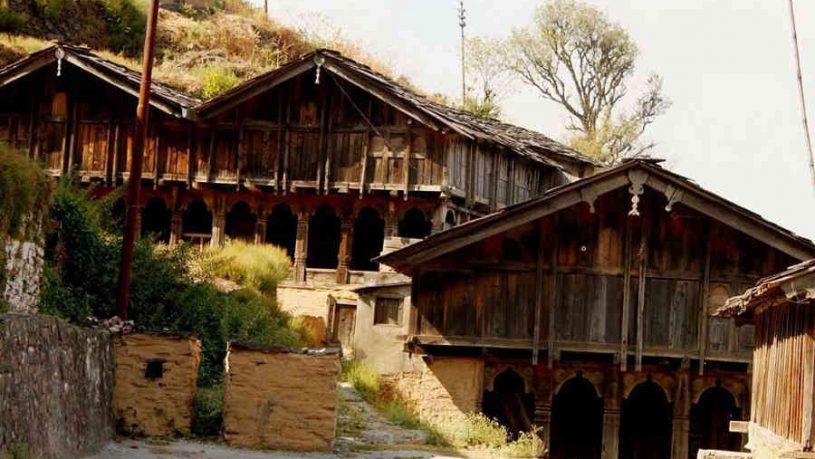 The cottages at the Eco-Friendly Stay In Mussoorie