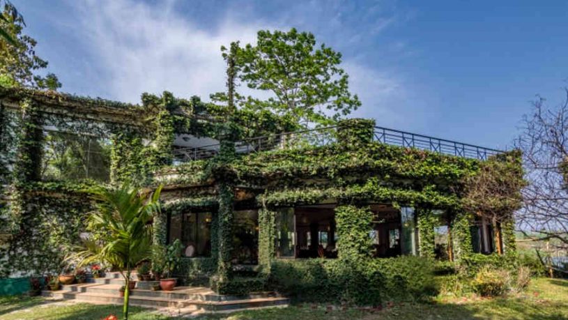 Restaurant at the Forest Retreat Near Gorumara National Park