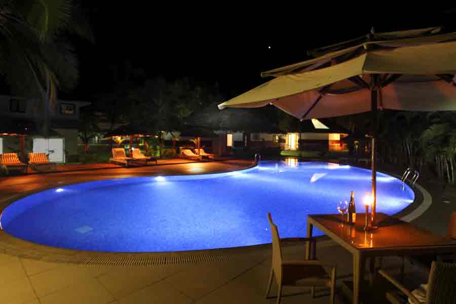 Swimming pool at Malabar Ocean Front Resort