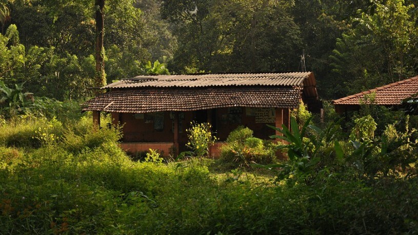 Front view at Eco-friendly Homestay At Dandeli