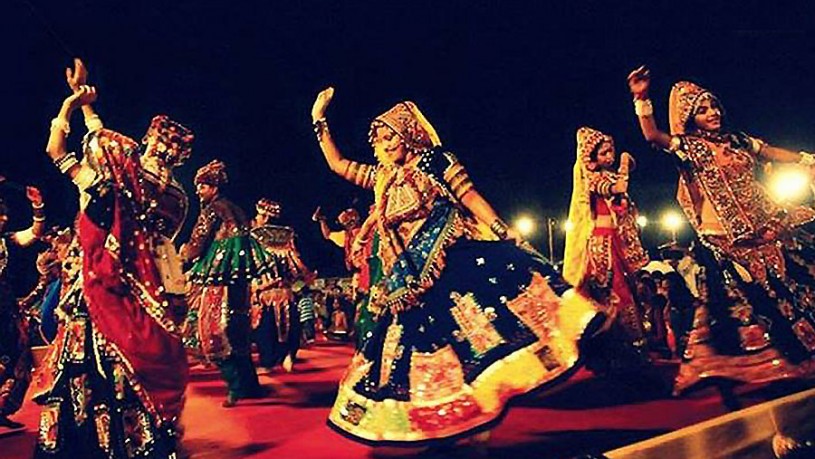 Evening celebrations at Rann Utsav