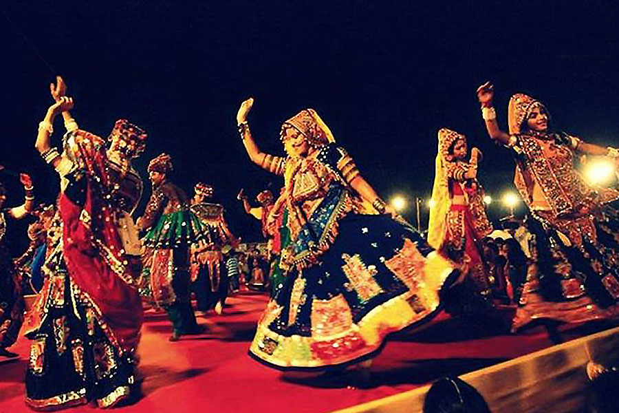 Evening celebrations at Rann Utsav