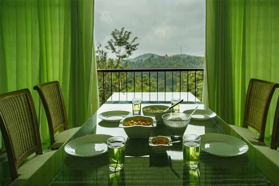 Dining-Room-at-Scenic Homestay at Meppadi