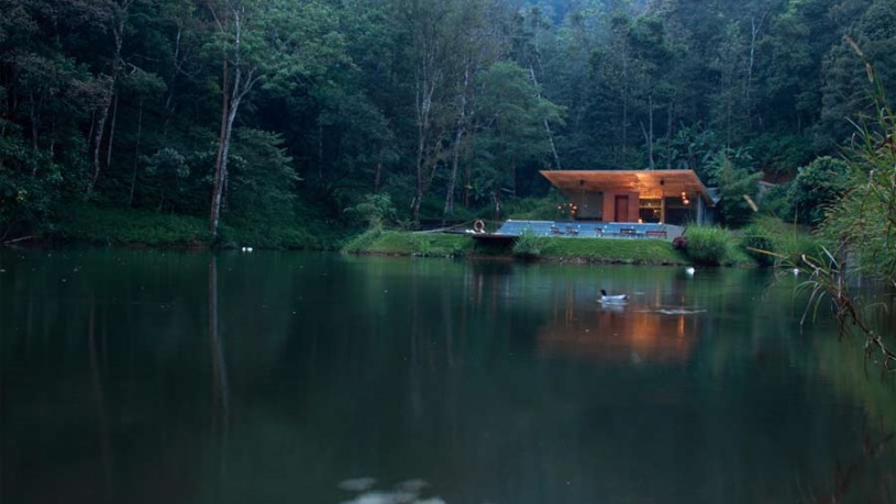 View of the Upscale Nature Resort at Madikeri in Coorg