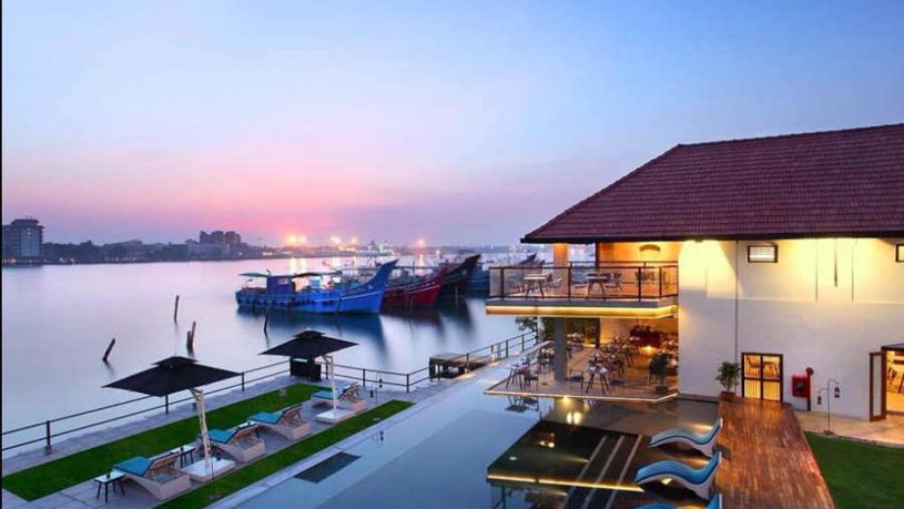 Swimming Pool at the Waterfront Stay at Fort Kochi