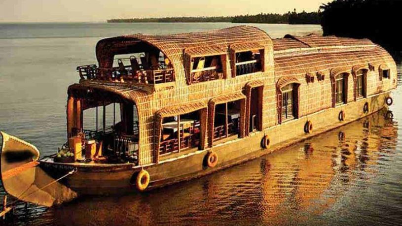 Tranquil Houseboat On Alleppy Backwaters