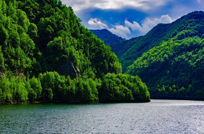 Romania Lake and Mountains
