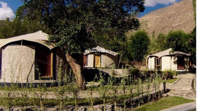 The Traditional Cottages In Nubra Valley