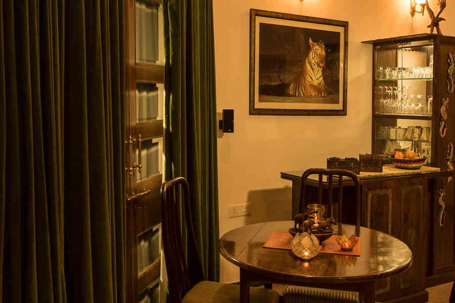 Tea Bar at the Boutique Stay At Tadoba Tiger Reserve