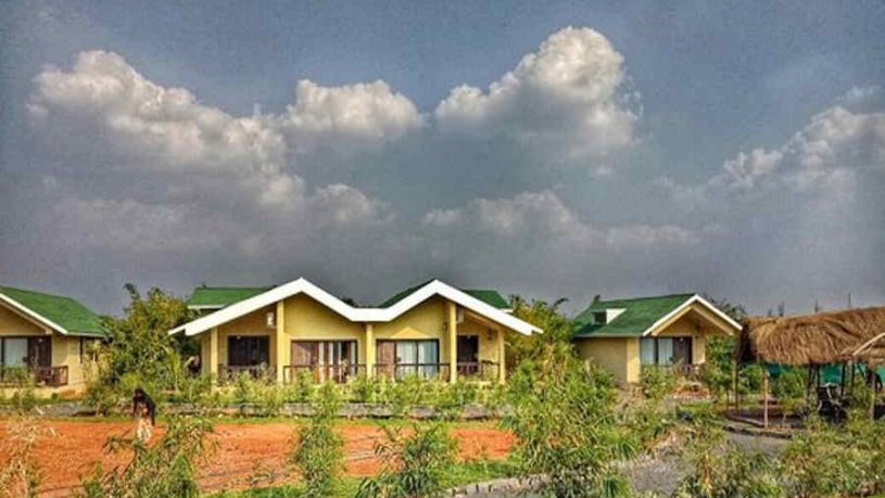 The Cottages at the Luxury Jungle Lodge In Tadoba