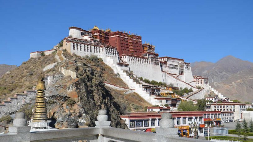 Tibet Lhasa The Potala Palace