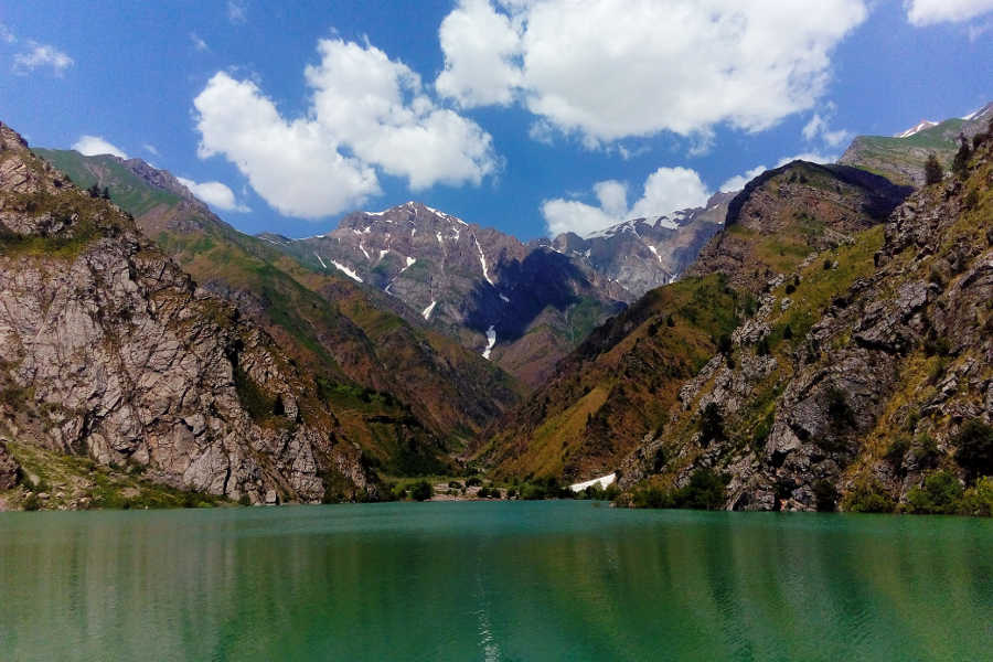Nature Mountain Panoramic Water
