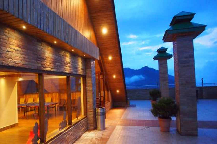 Rooftop ar the Tranquil Resort And Spa At Namchi Sikkim