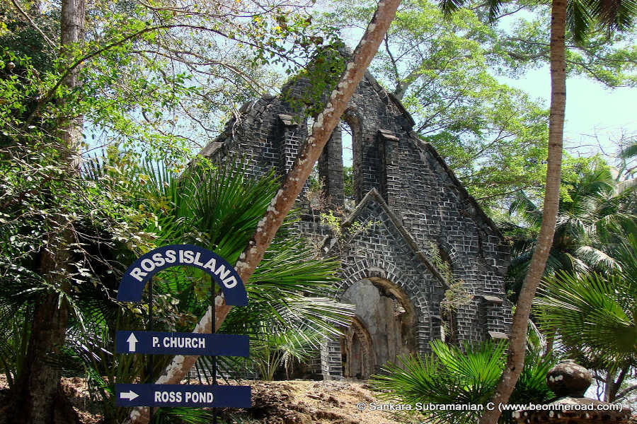 Presbyterian Church at Ross Island-Andaman