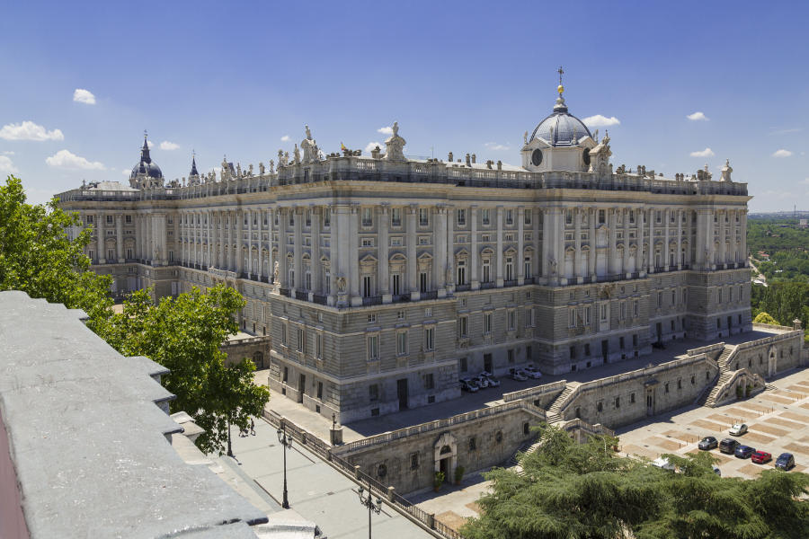 Madrid Palace Royal Architecture Spain City