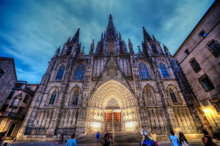 Spain Barcelona Architecture Art Cathedral Gothic