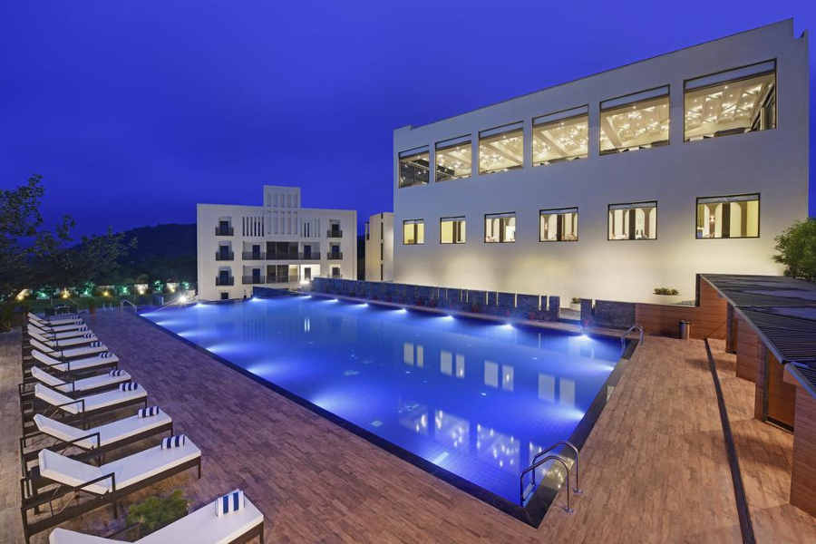 Swimming Pool at the Classic Leisure Stay In Kumbhalgarh